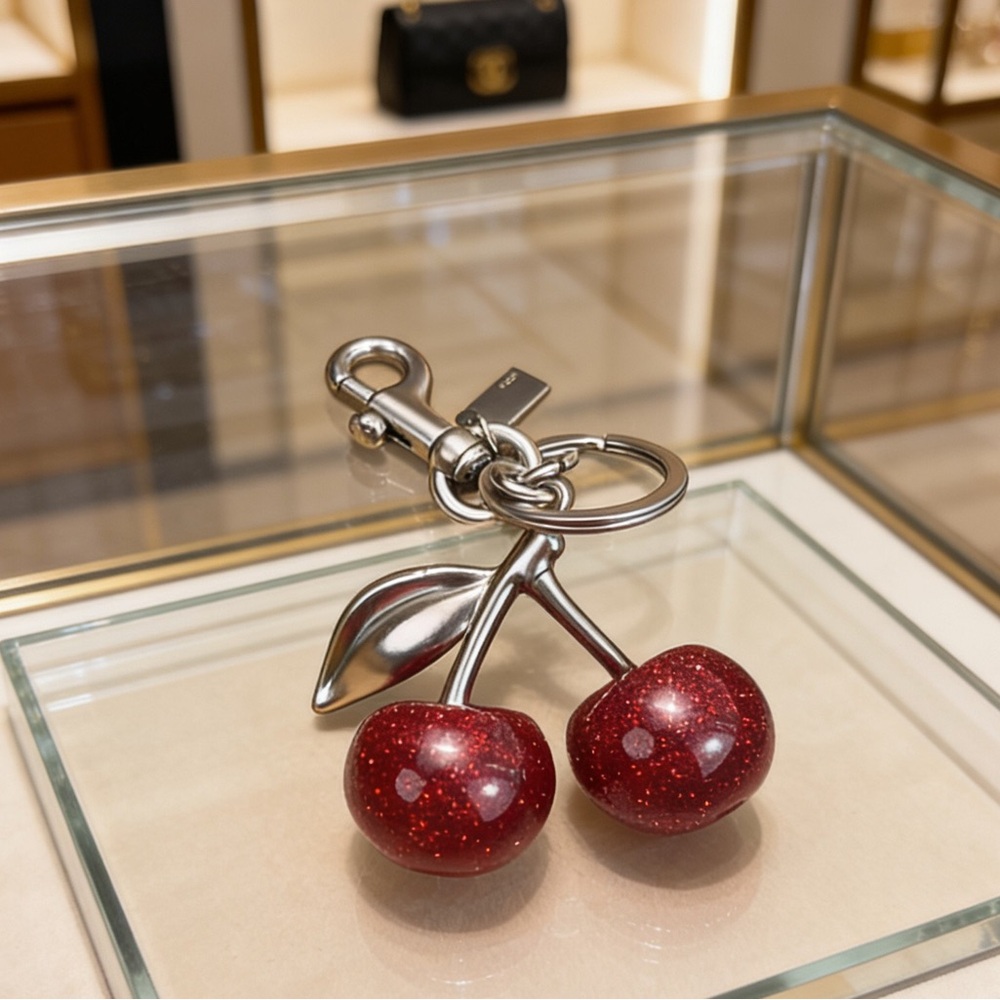 coach Cherry bag key chain - Picture 4 of 6